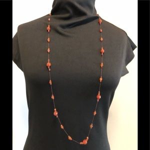 Banana Republic Long Strand Bead Necklace
